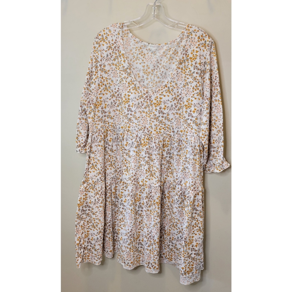Ultra Flirt ruffle dress tunic size 3X